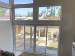 Multi Sliding Doors with Fixed Windows Interior View Multi Sliding Doors with Fixed Windows Interior View