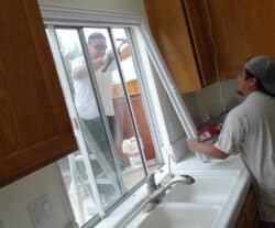 Installing Kitchen Sliding Windows Installing Kitchen Sliding Windows